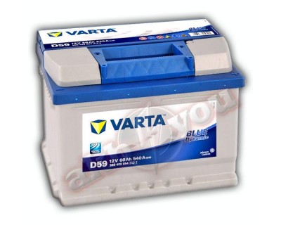 Varta Blue Dynamic (D59) 560409054 (6 CT-60) h-175 60Ah-540Aen R+ - фото 1